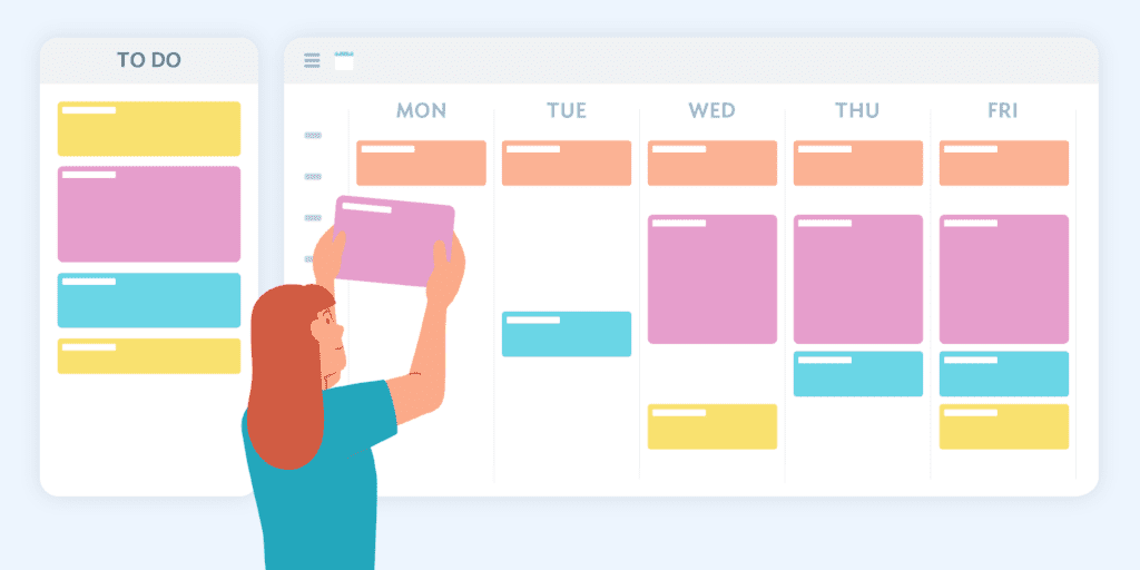 Social Media Calendar - Content Blocking