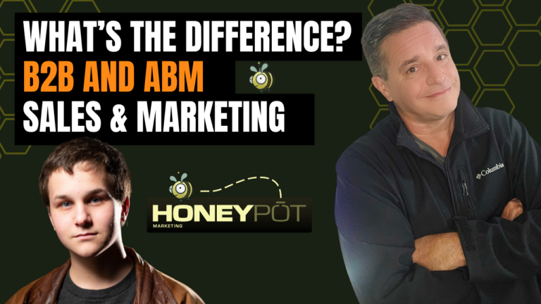 What are the differences between B2B and ABM?