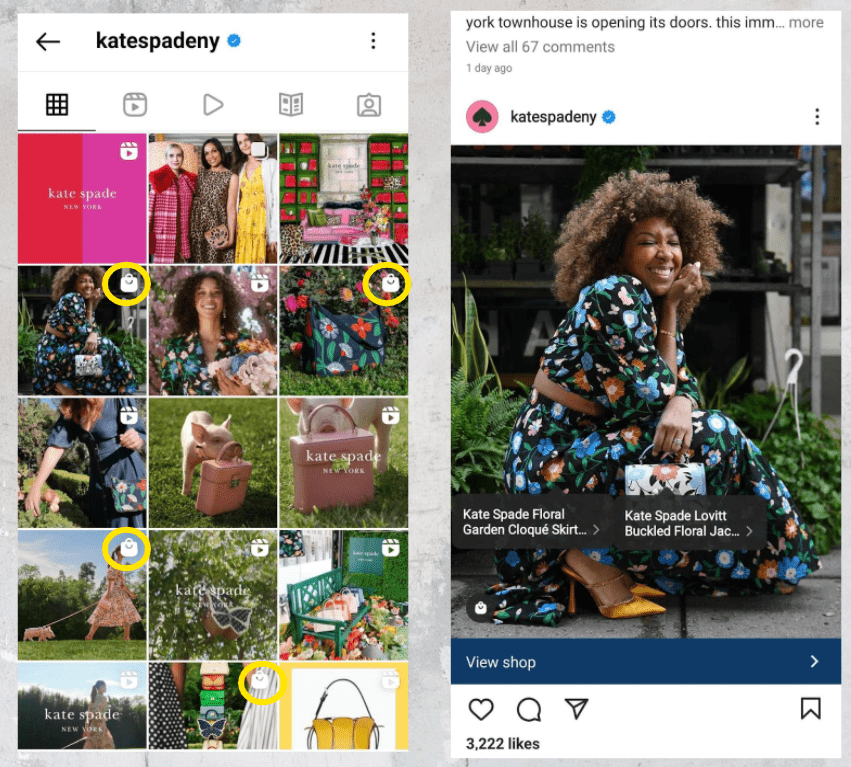 Instagram Feed Post Shopping