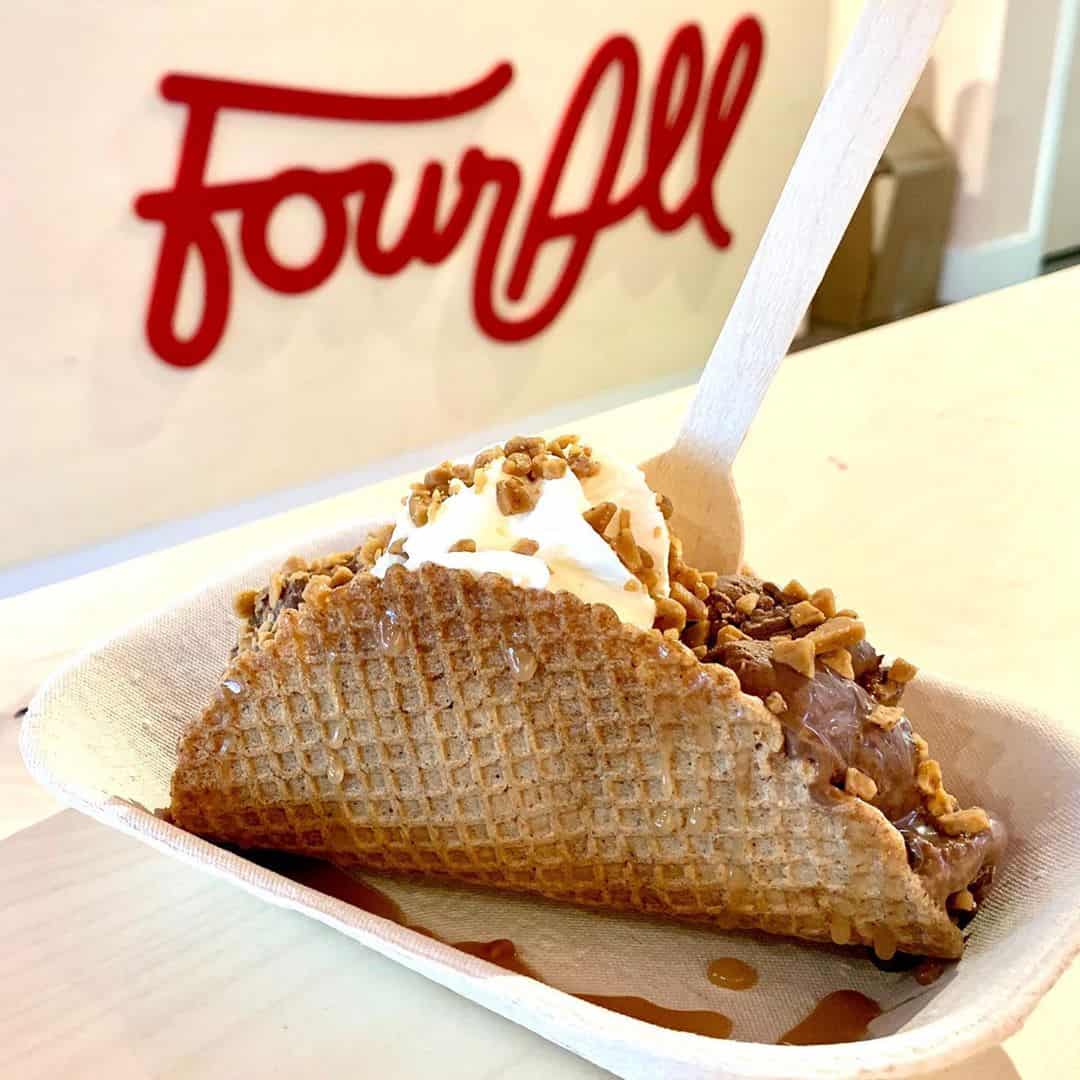 Fourall ice cream taco