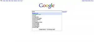 "Amaz" triggers Amazon.com - slightly presumptive.