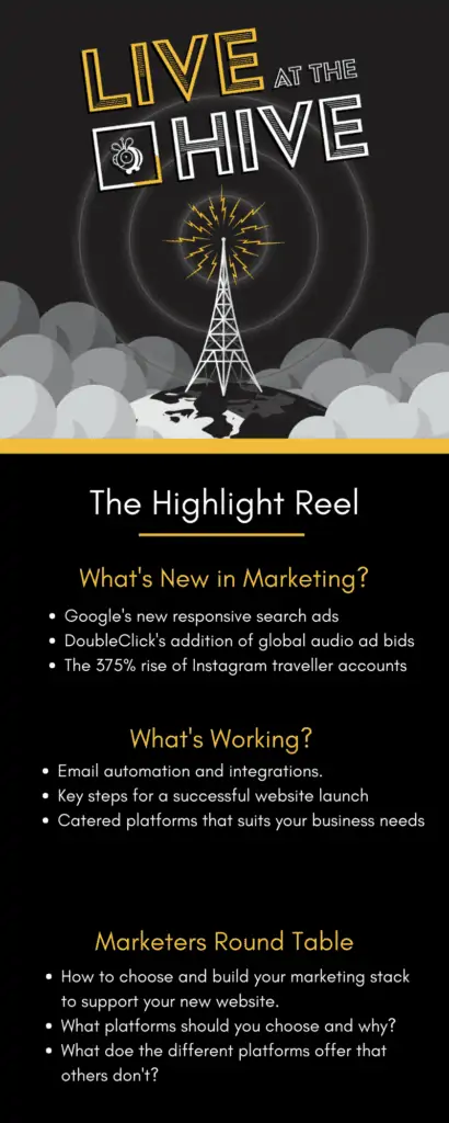 - digital marketing for growing businesses by honeypot marketing Live at the Hive Marketing Startup Podcast Highlight Reel