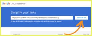 paste your long url into this site to shorten your url