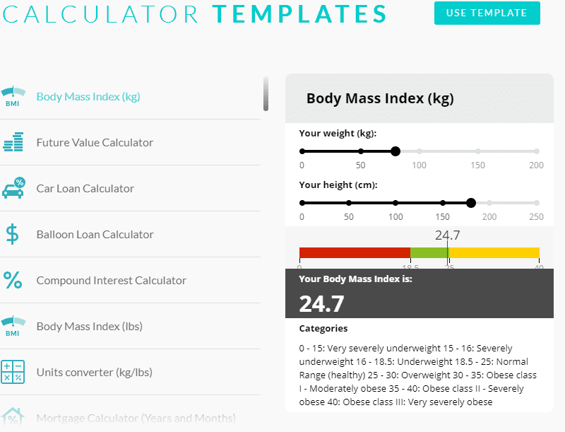 A tool to create your very own cornerstone content calculator – Calconic.