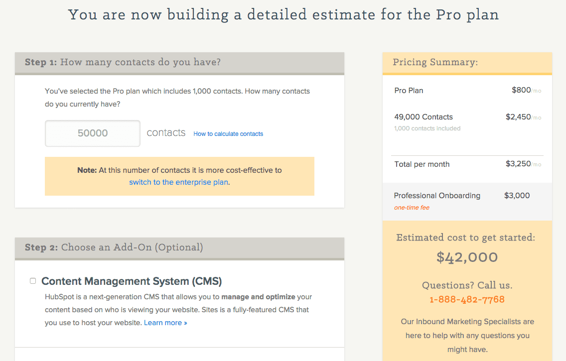 How you can use cornerstone content as a calculator.