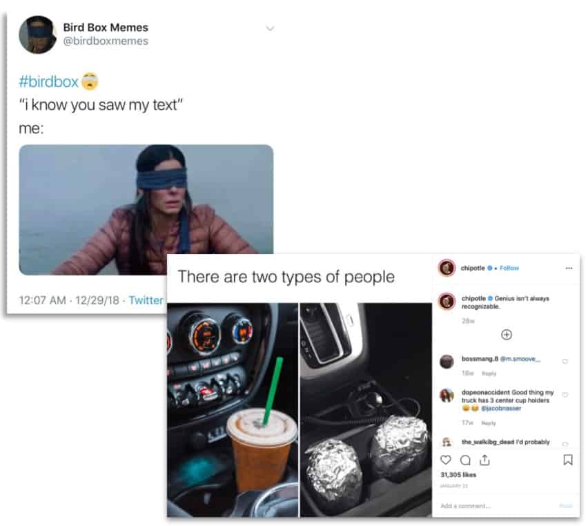social video and memes