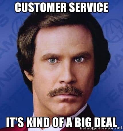 social media customer service meme