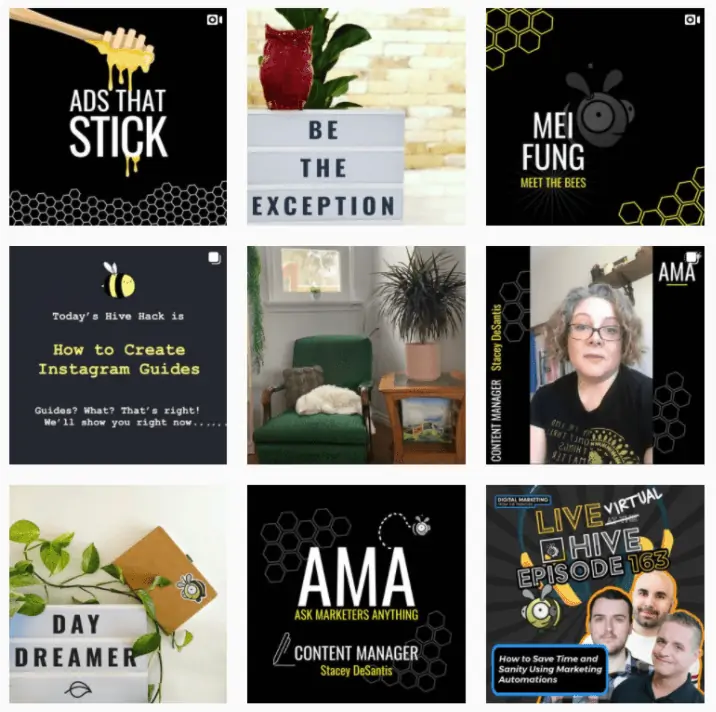 - digital marketing for growing businesses by honeypot marketing Screenshot of Honepot IG feed.