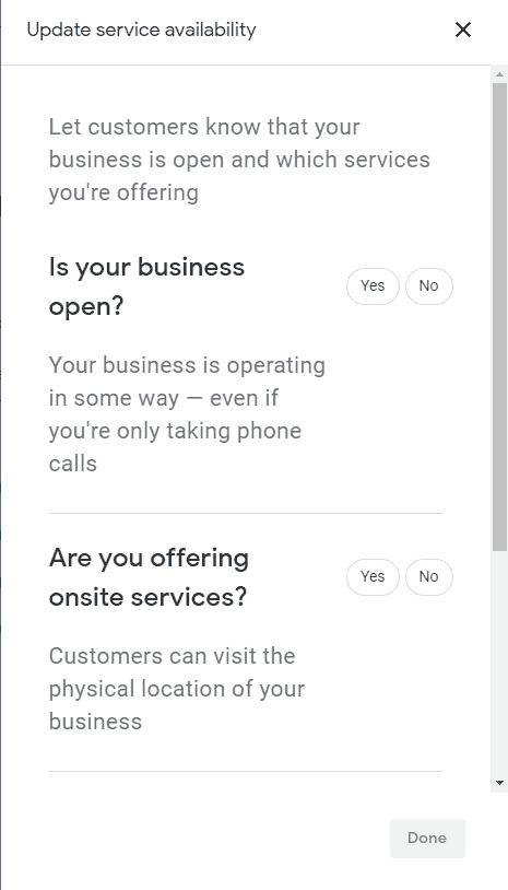 - digital marketing for growing businesses by honeypot marketing screenshot of gmb set up