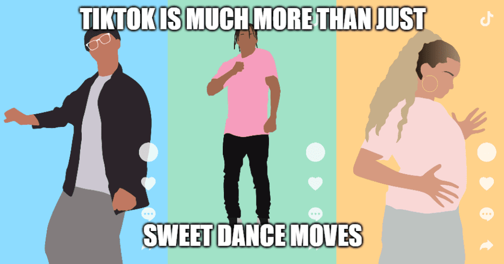 Tiktok dancing meme.